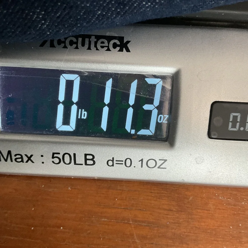 H&M Divided Dark Wash Denim Button Front‎ A-Line Midi Skirt Size 6 - Picture 5 of 5